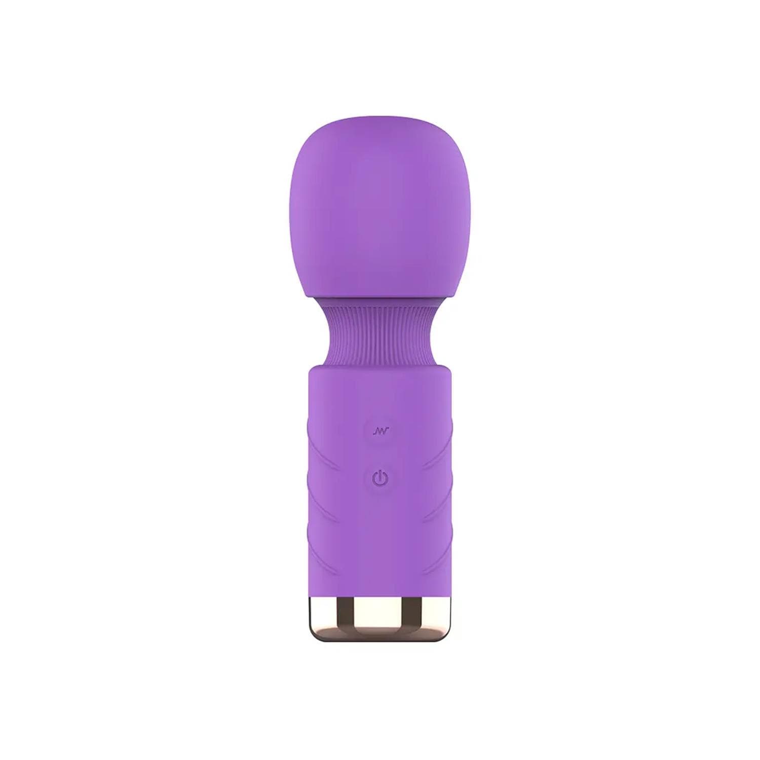 Modern Mini Wand Vibratör Mor