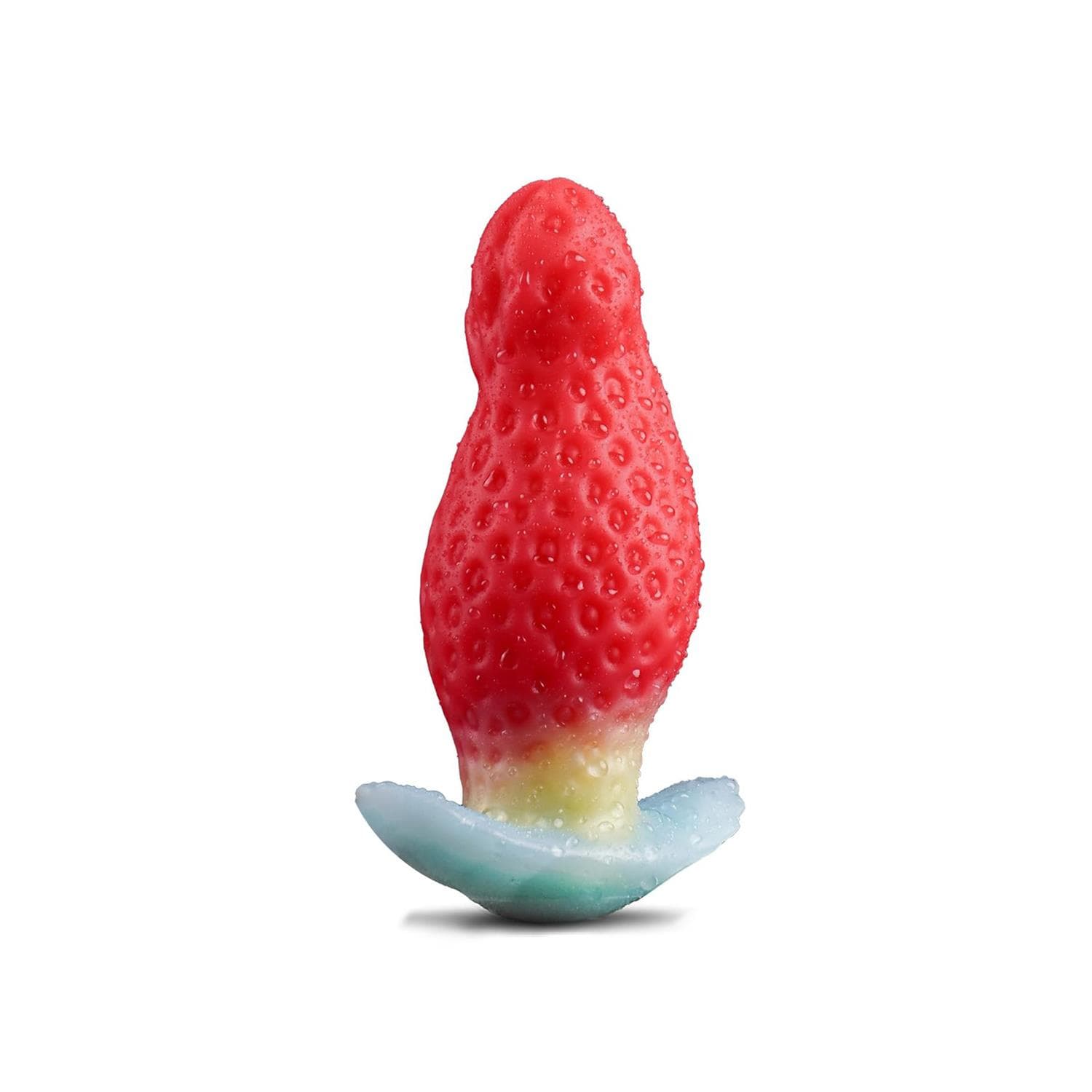 Çilek Tasarımlı Silikon Anal Plug Küçük – Renkli, Eğlenceli ve Konforlu Deneyim