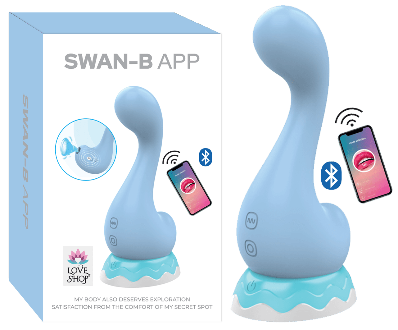 SWAN-B APP -LİLA RENKLİ